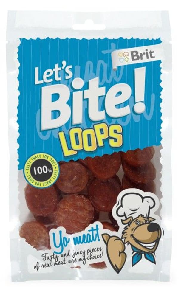 Lets Bite Chicken Loops 80 g, view: 0
