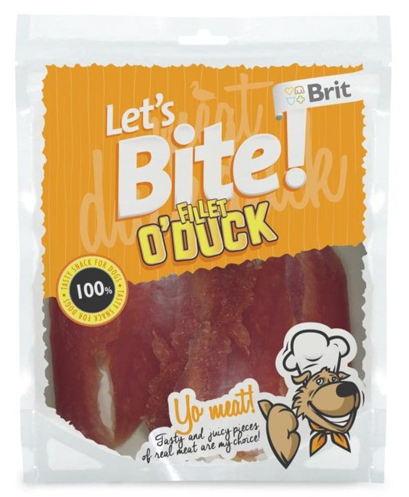 Lets Bite Fillet o Duck - Storpack 400 g, view: 0