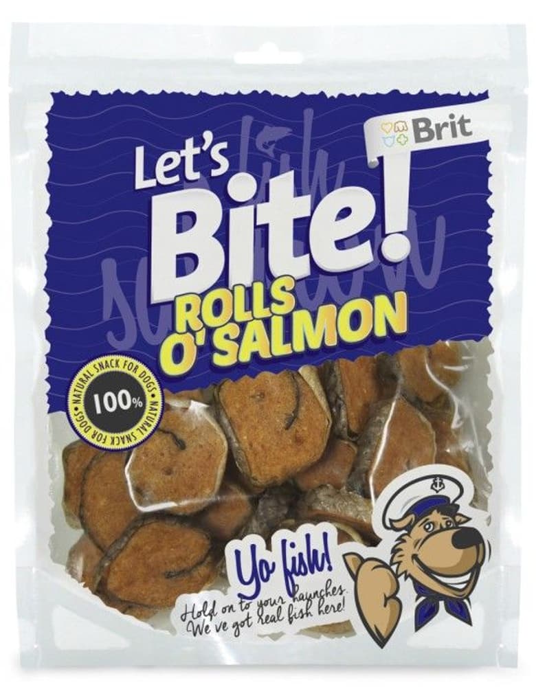 Lets Bite Rolls o Salmon - Storpack 400 g, view: 0