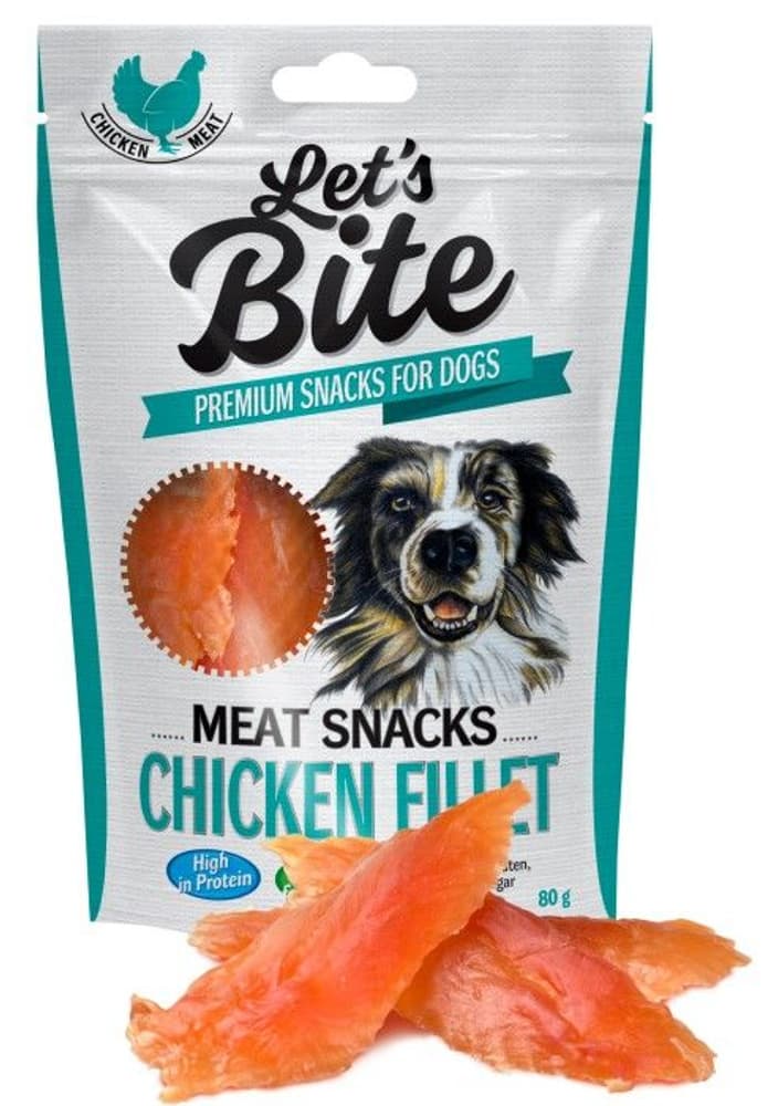 Lets Bite Meat Snacks Chicken Fillet 80 g, view: 0