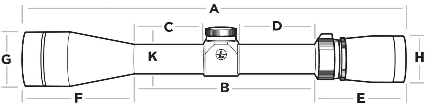 VX-Freedom 4-12x40 Matte Tri-MOA, view: 1