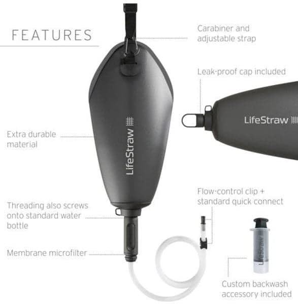 Peak Gravity 3L Dark Grey, view: 3