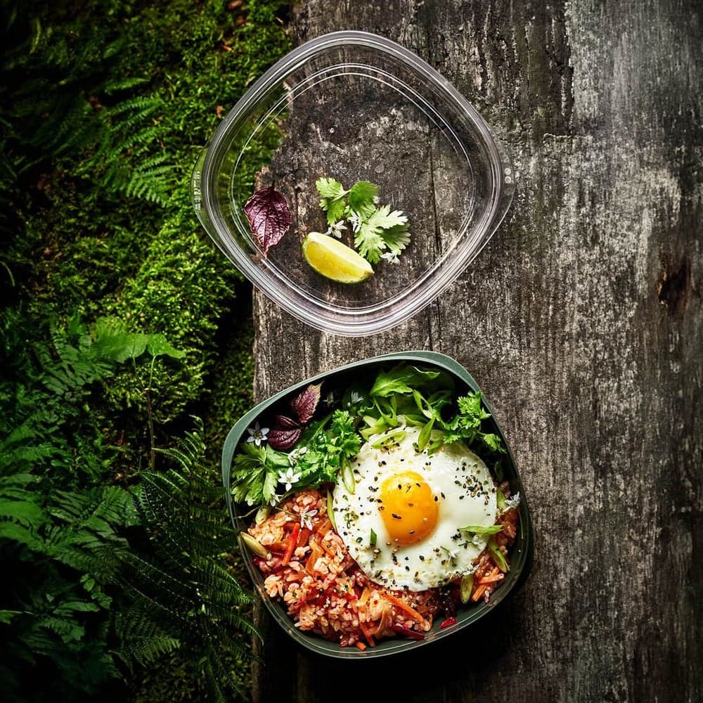 MyBox Lunchbox Sagegreen, view: 2