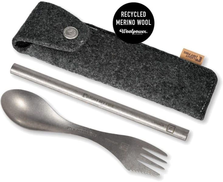 Spork'n Straw Kit Titanium, view: 0