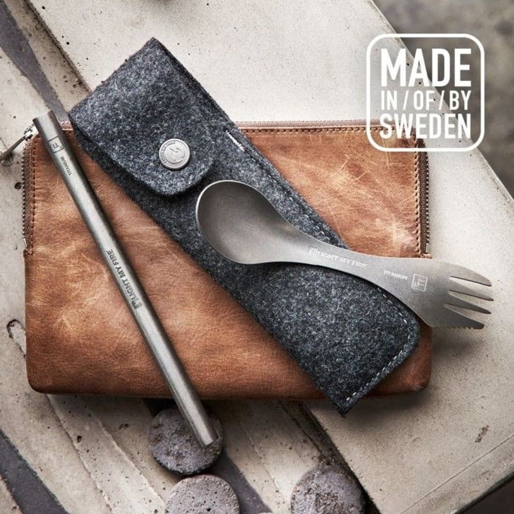 Spork'n Straw Kit Titanium, view: 2