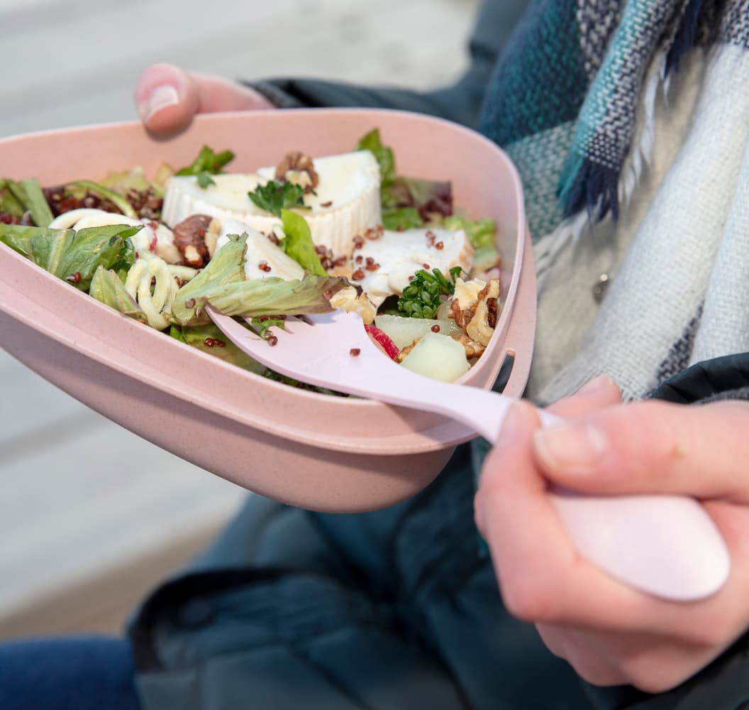 Spork Medium 2-pack Rusty Orange / Slaty Black, view: 2