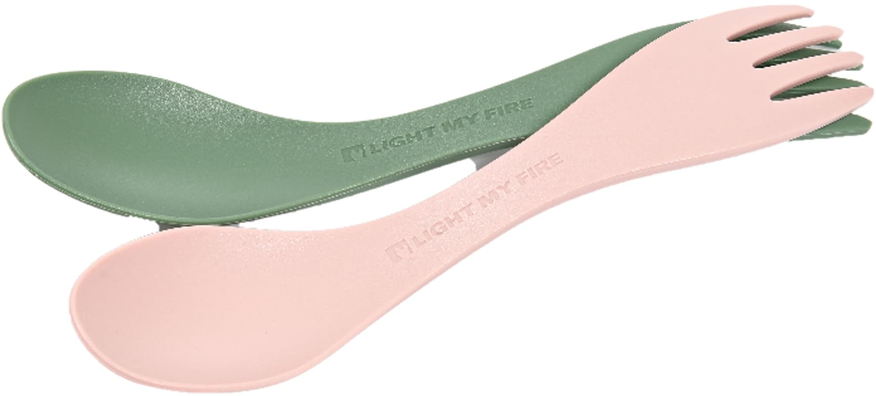 Spork Little 2-pack Sandy Green / Dusty Pink, view: 0