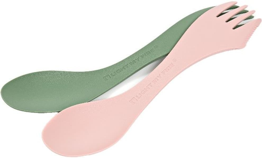 Spork Original 2-pack Sandy Green / Dusty Pink, view: 0