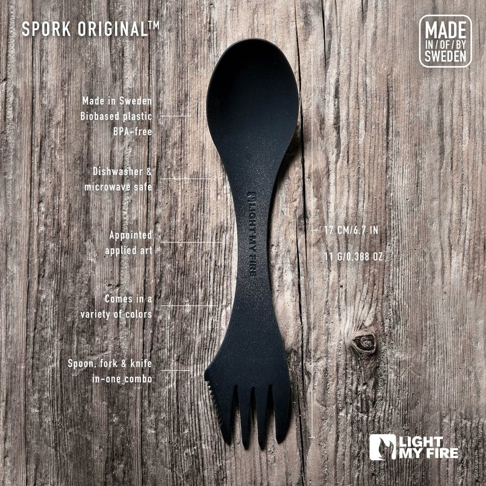 Spork Original 2-pack Musty Yellow / Hazy Blue, view: 5