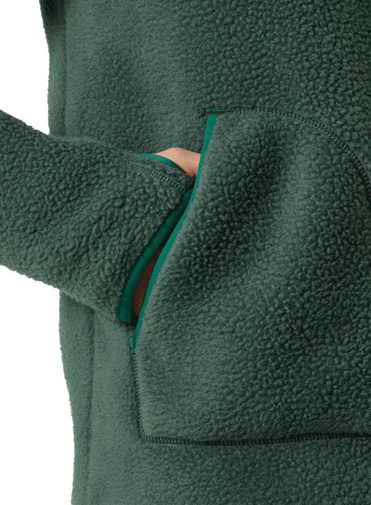 M's Panorama Pile Jacket Darkest Spruce, view: 4