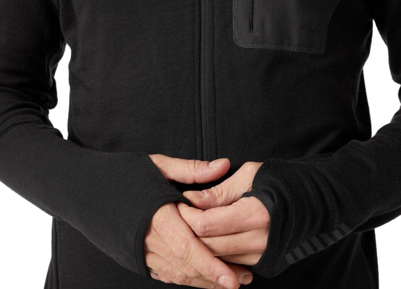 M's Lifa Merino Midlayer Black, view: 4