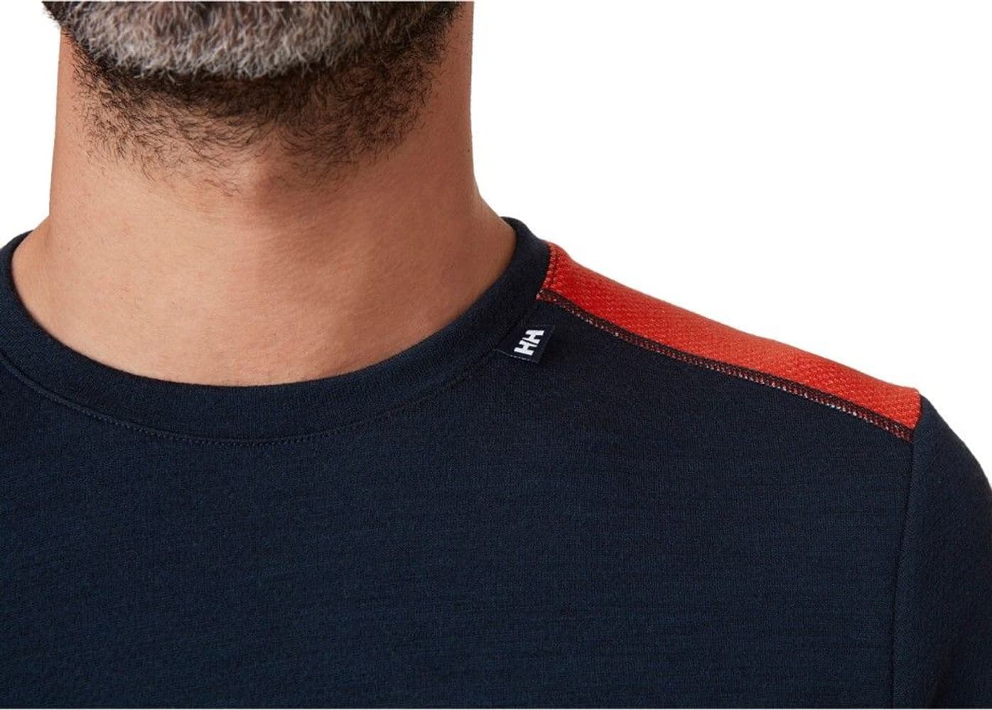 M's Lifa Merino Midweight Crew Navy, view: 5