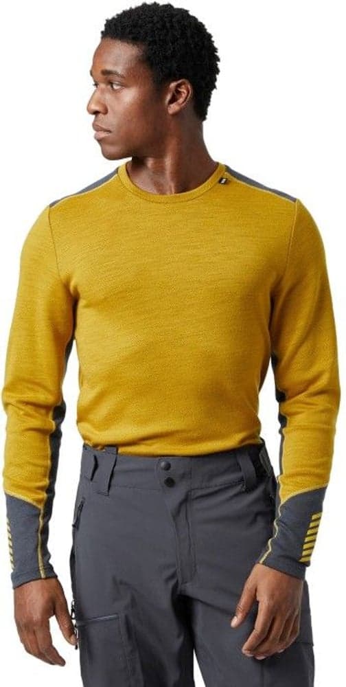 M's Lifa Merino Midweight Crew Arrowwood, view: 2