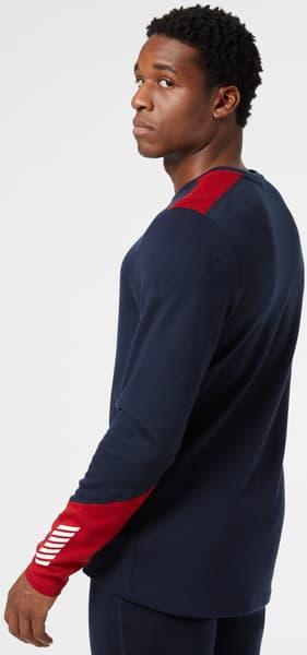 M's Lifa Merino Midweight Crew Navy, view: 3