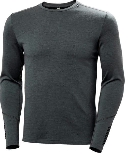 M's Lifa Merino Midweight Crew Storm, view: 0