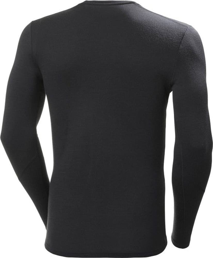 M's Lifa Merino Midweight Crew Black, view: 1