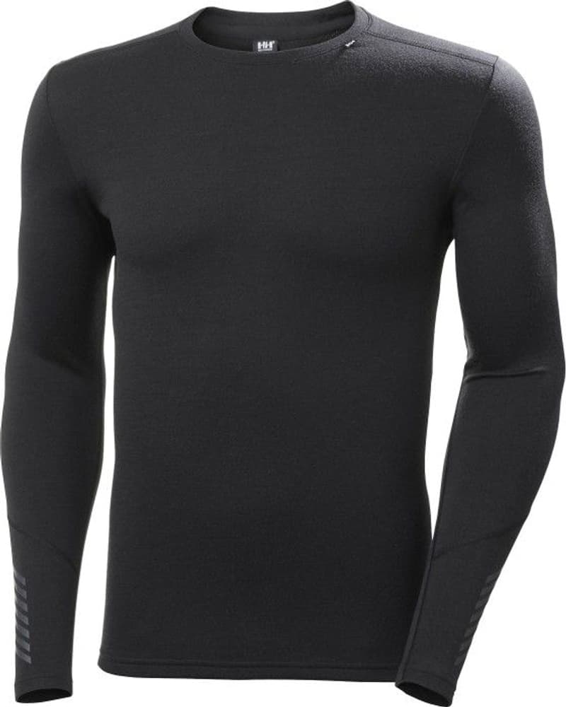 M's Lifa Merino Midweight Crew Black, view: 0