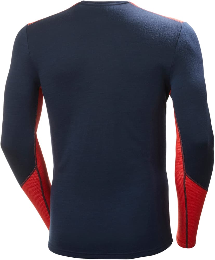 M's Lifa Merino Midweight Crew Navy, view: 1