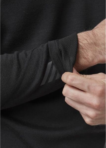 M's Lifa Merino Midweight Crew Black, view: 5