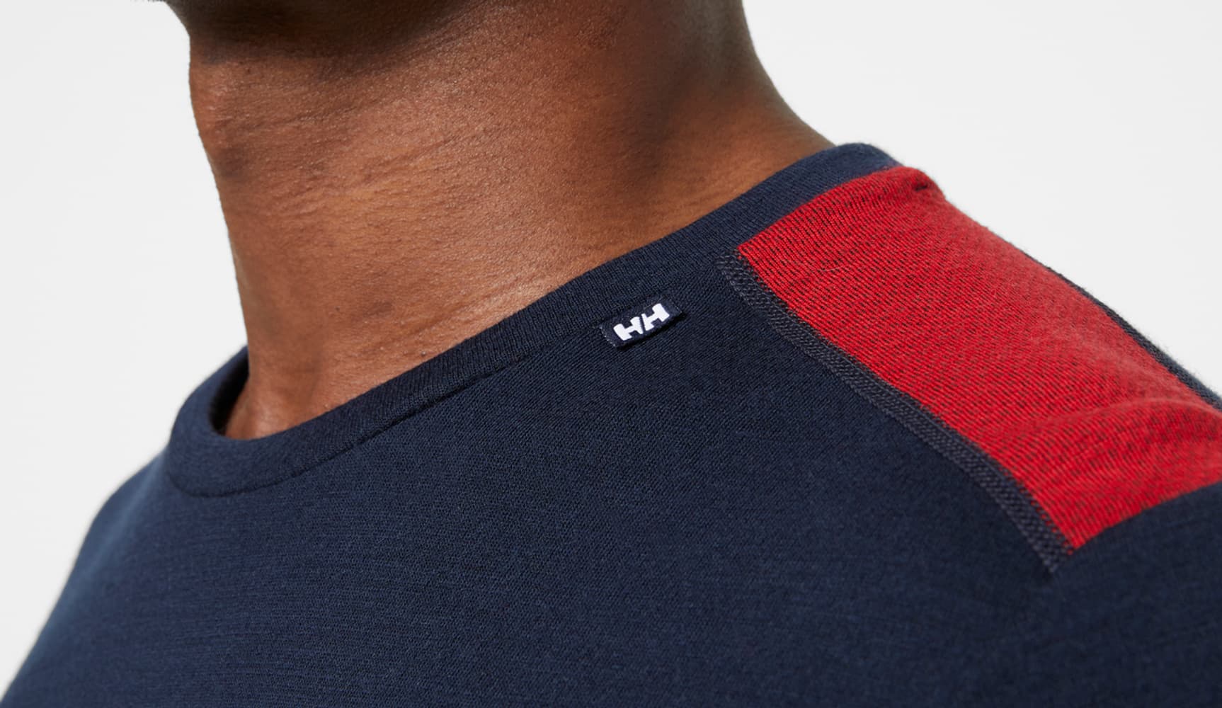 M's Lifa Merino Midweight Crew Navy, view: 4