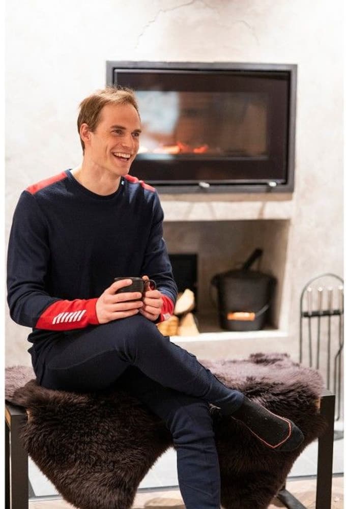 M's Lifa Merino Midweight Crew Navy, view: 6