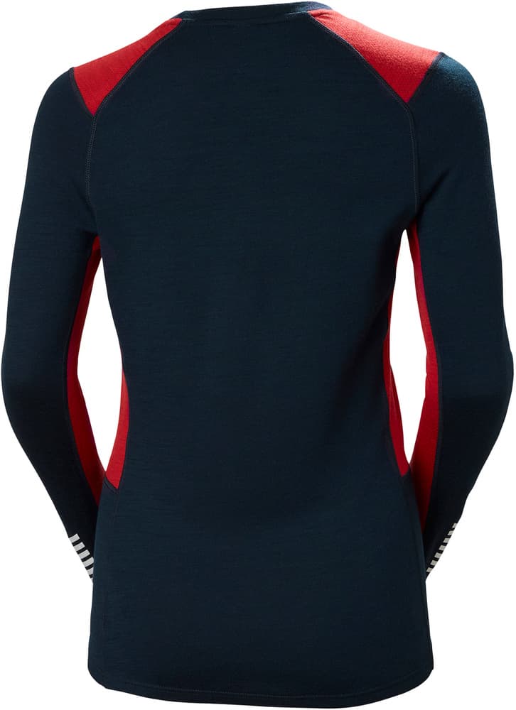 W's Lifa Merino Midweight Crew Navy, view: 1