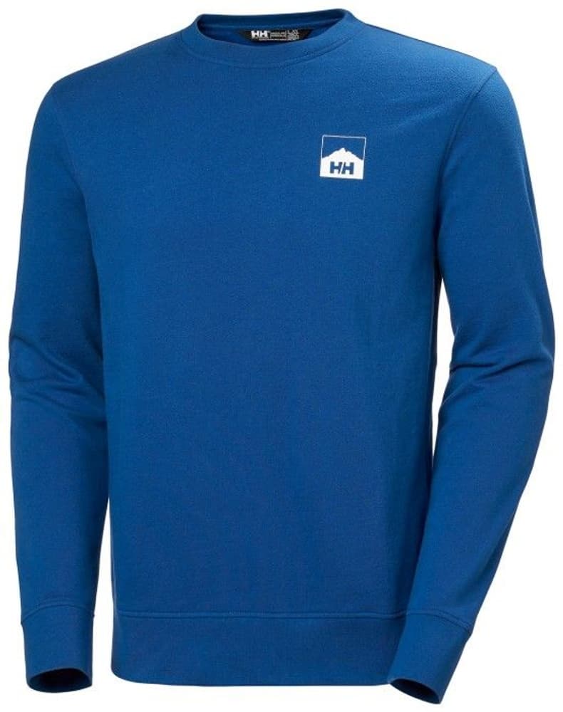 M's Nord Graphic Crew Sweatshirt Deep Fjord, view: 0