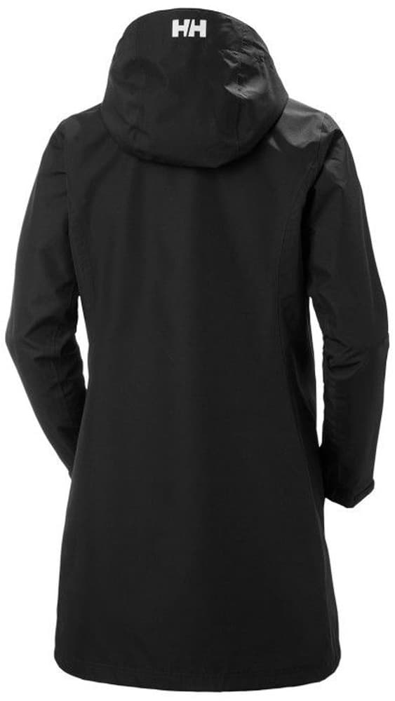 W's Long Belfast Rain and Winterjacket Black, view: 1
