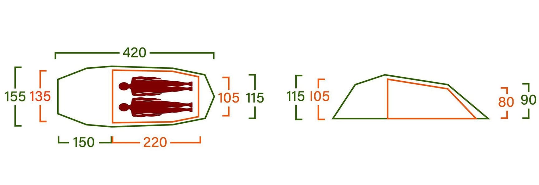 Lofoten SL 2 Camp Blue, view: 14