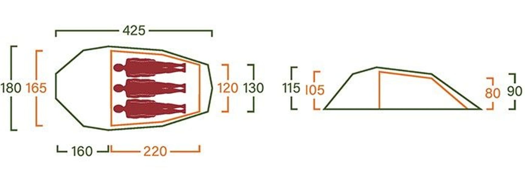 Lofoten SL 3 Camp Blue, view: 15