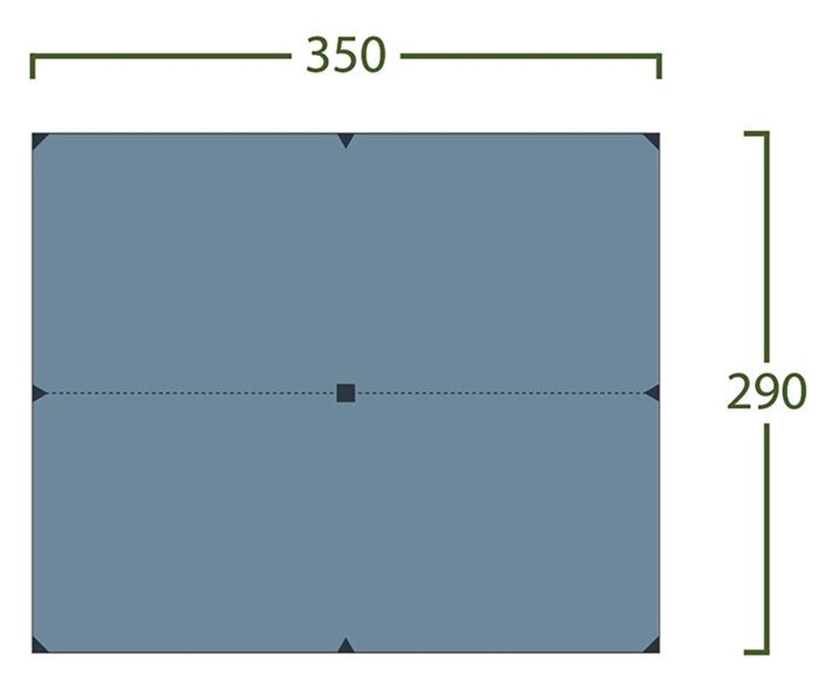 Bitihorn Superlight Tarp 3,5x2,9 m Blue, view: 1