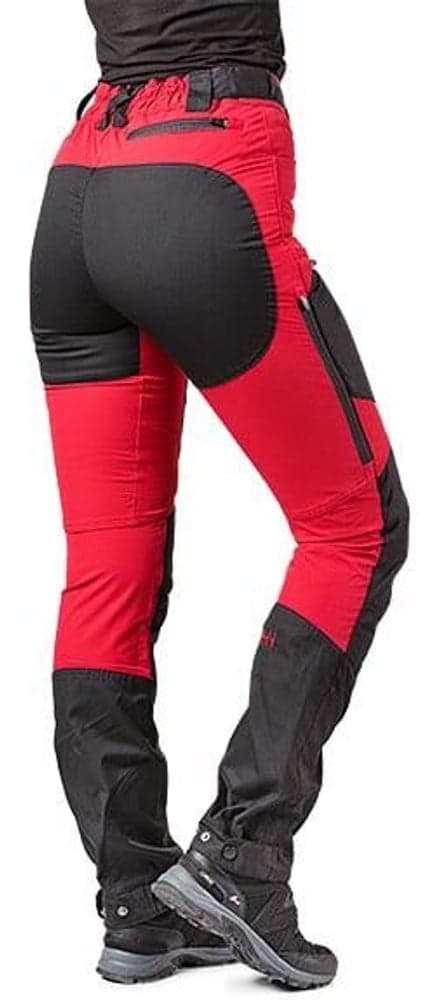 Beat Friluftsbyxa Dam True Red/Black, view: 2