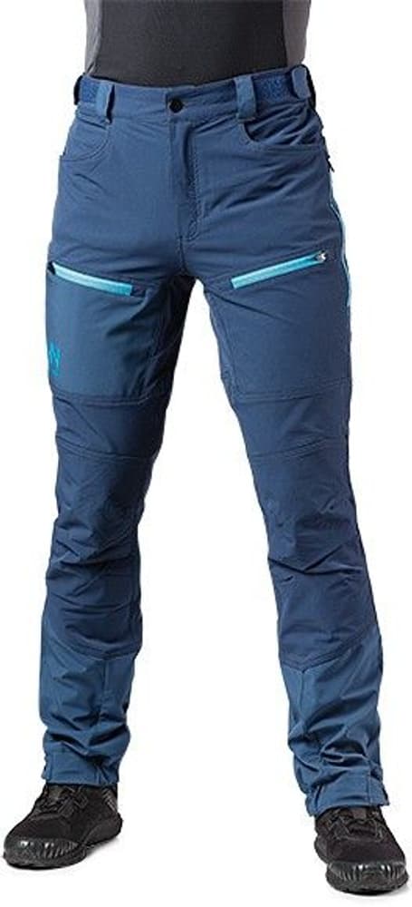 Blast Softshellbyxa Unisex Denim/Sky Blue, view: 0