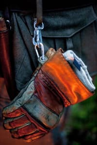 Fält Glove Naturgul/Offwhite - view: 3