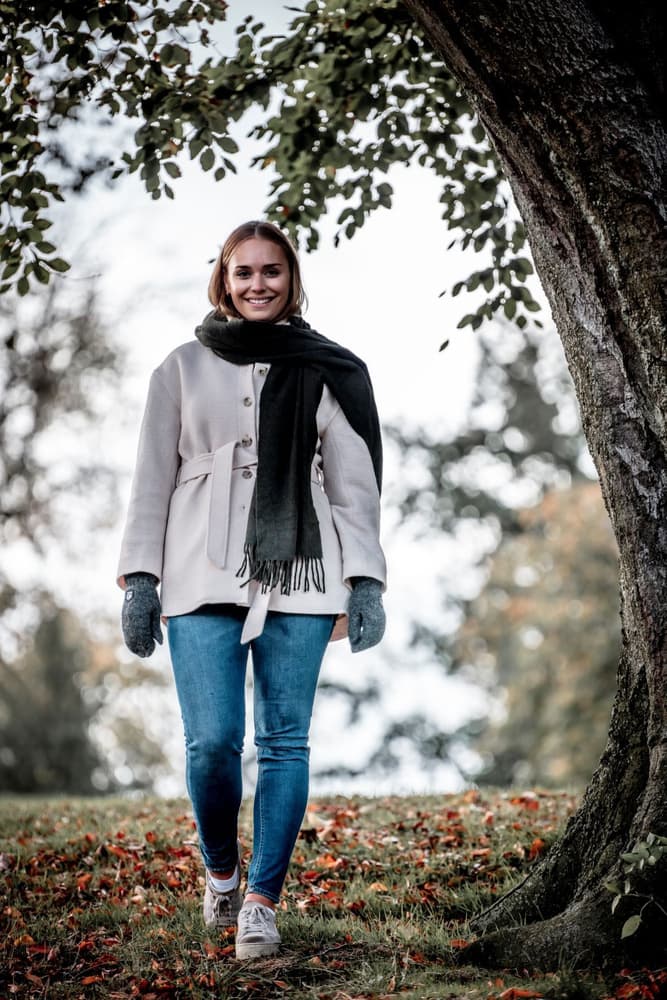 Basic Wool Mitt Grå, view: 4