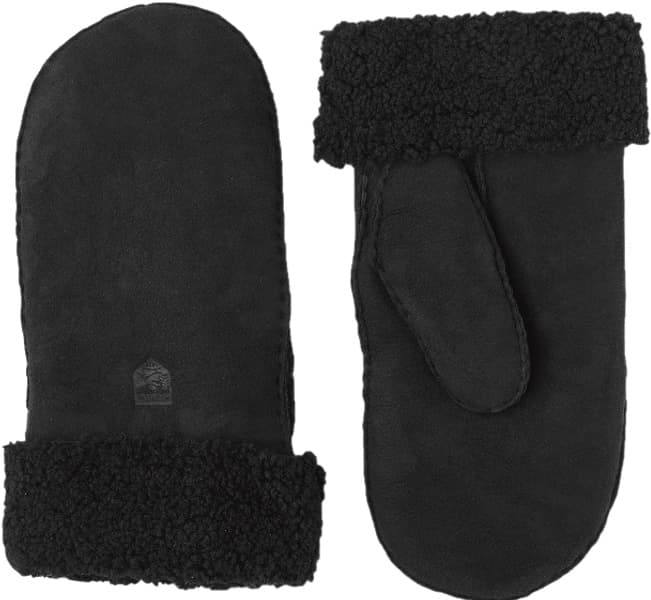 Sheepskin Mitt Black, view: 0
