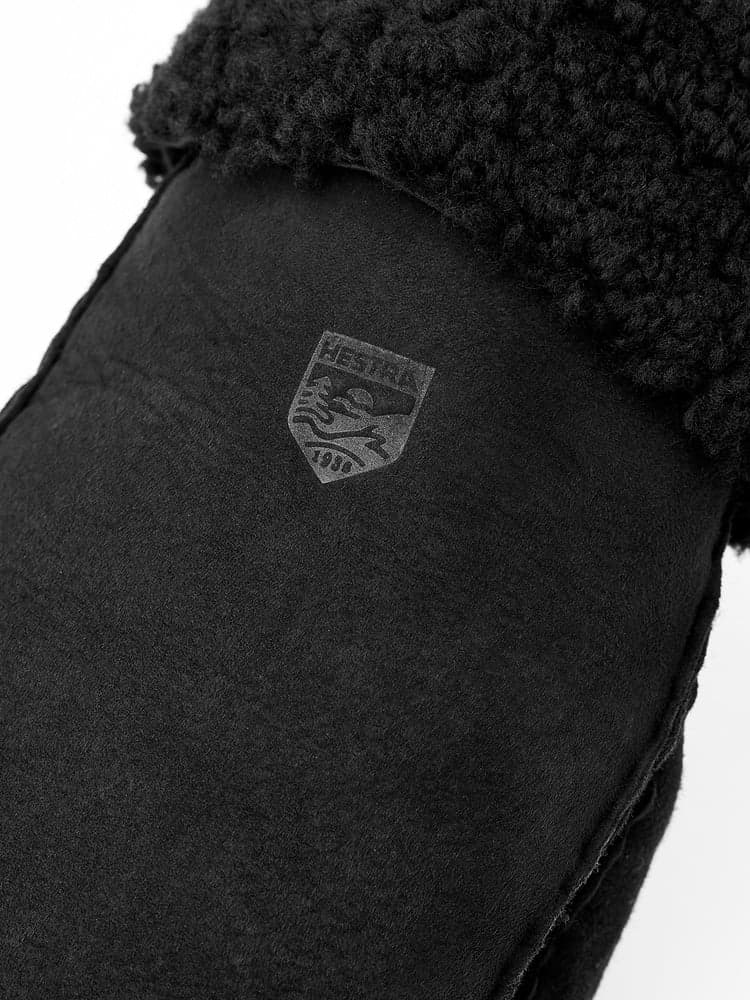 Sheepskin Mitt Black, view: 2