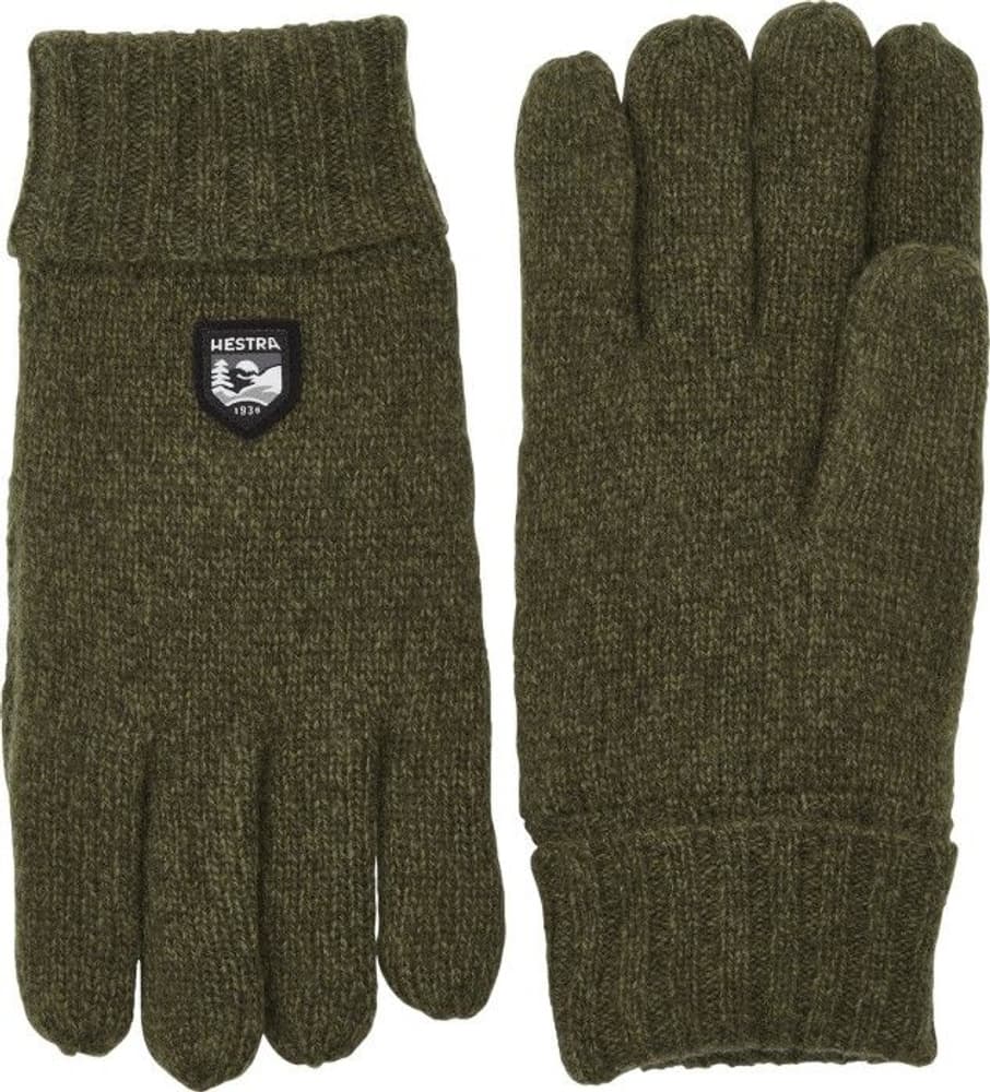 Basic Wool Glove Oliv, view: 0