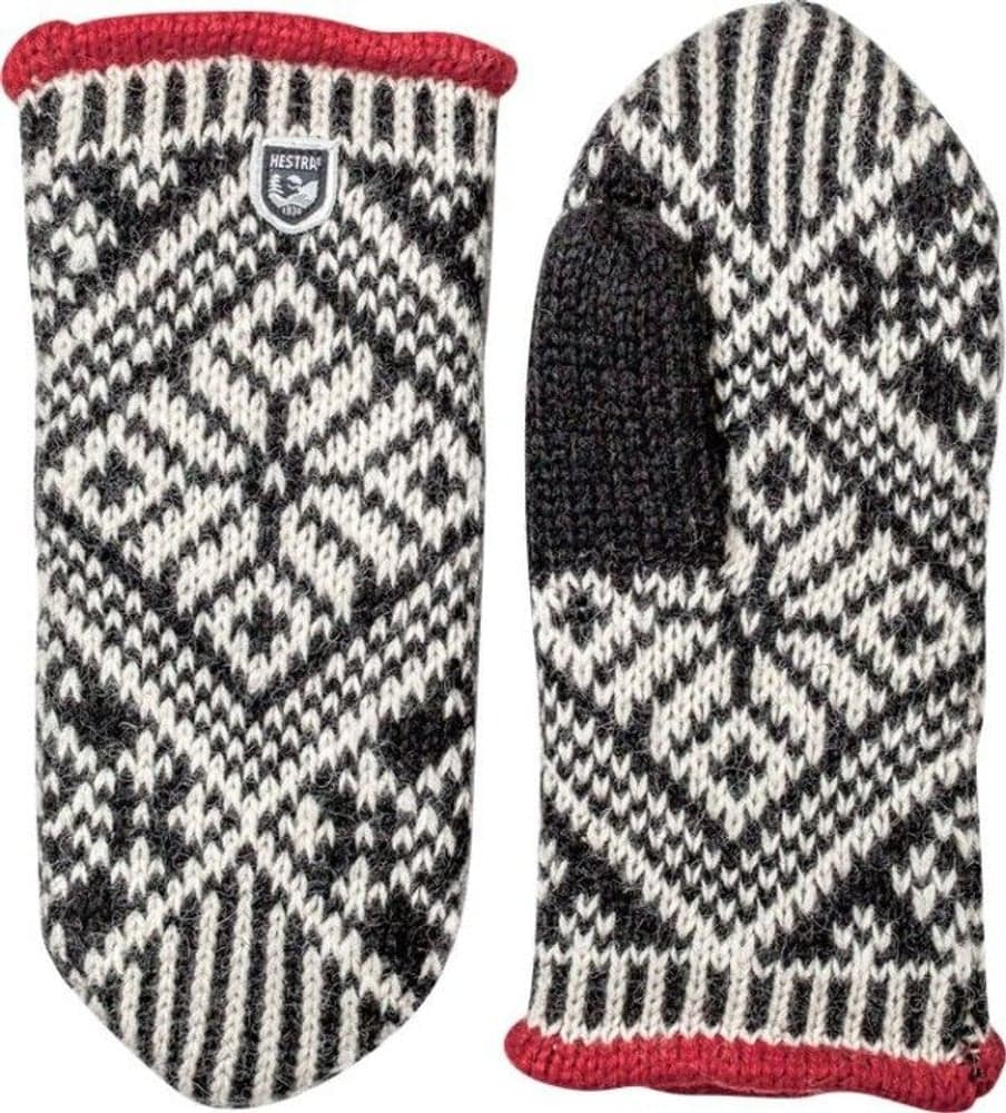 Nordic Wool Mitt Svart Offwhite, view: 0