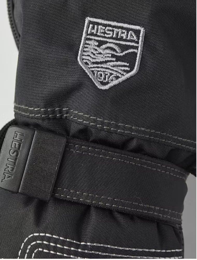 Baby Zip Long Mitt Svart/Svart, view: 1