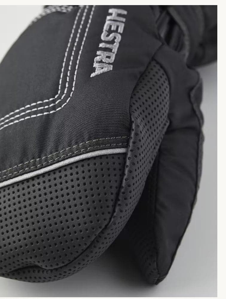 Baby Zip Long Mitt Svart/Svart, view: 2