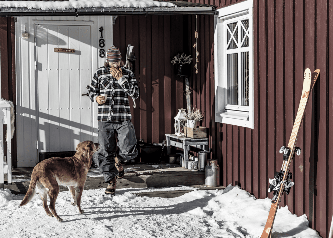 Skullman 5-finger Naturbrun, view: 4