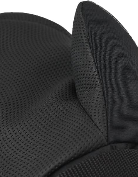 Kid's Wool Terry Mitt Svart, view: 2