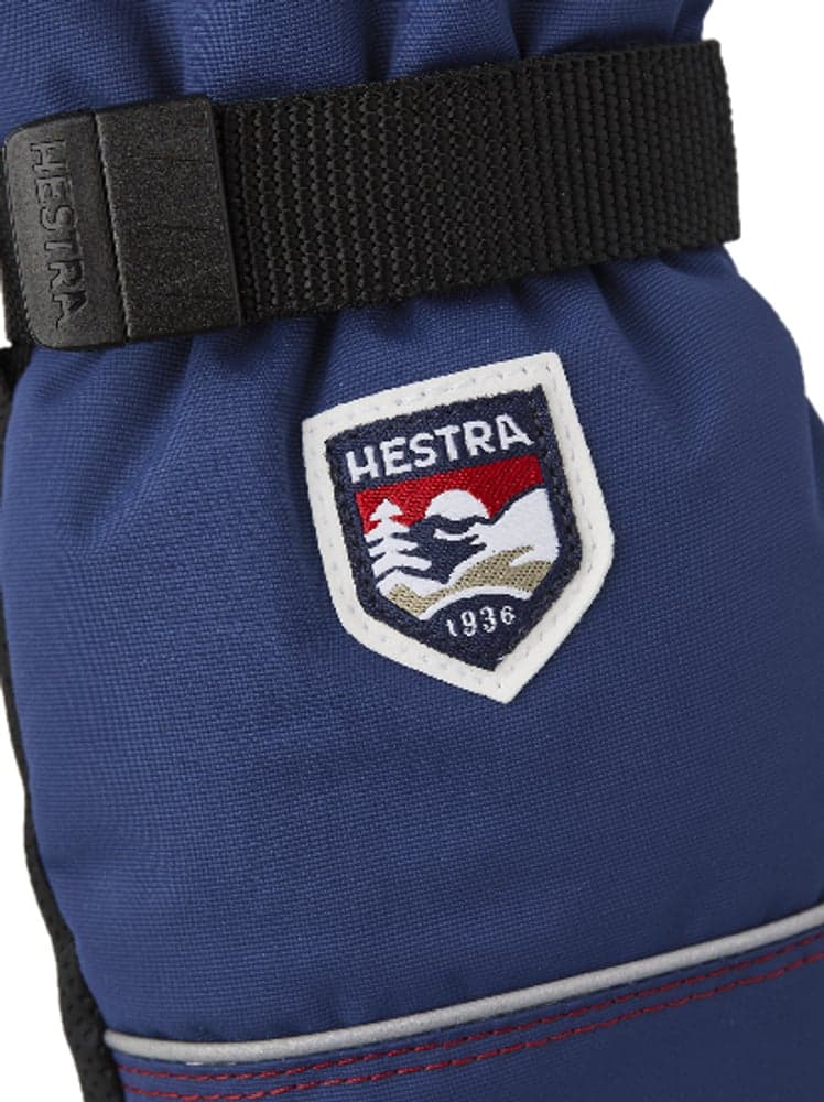 Kid's Wool Terry Mitt Mellanblå, view: 1