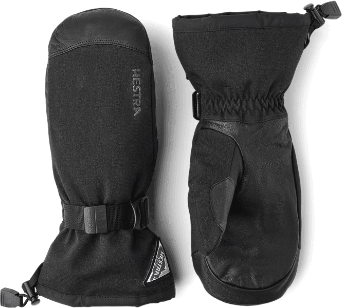 Powder Gauntlet Mitt Svart, view: 0