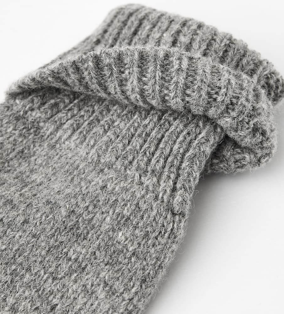 Basic Wool Half Finger Grå, view: 1