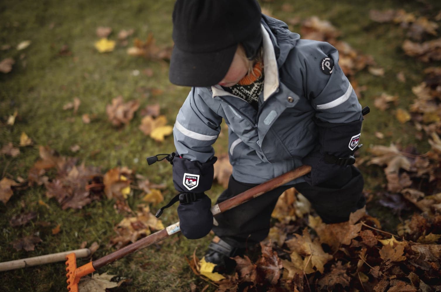 Fjellvott Junior Mitt Röd, view: 9