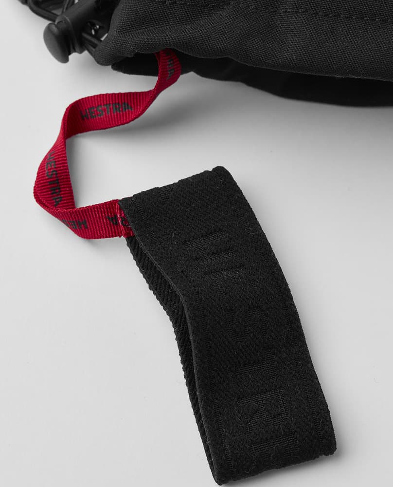 Heli Ski Female 5-finger Svart & offwhite, view: 5