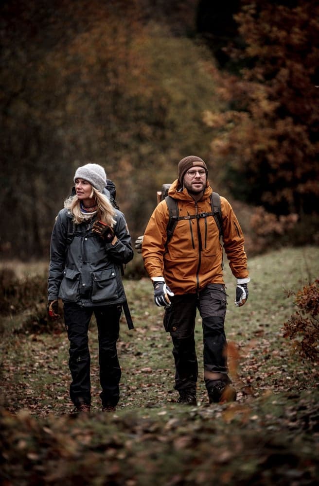 Ergo Grip Active 5-finger Dark Forest & Naturbrun, view: 5