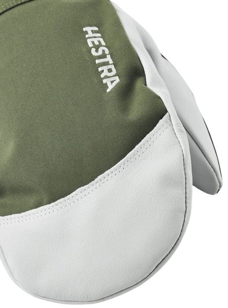 Army Leather Heli Ski Mitt Oliv, view: 1